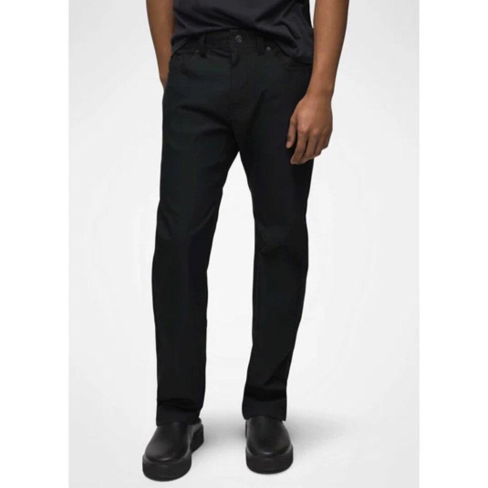 Prana Men's Black Brion Five-Pocket Slim Fit Casual Trail Hiking Pants Size 33